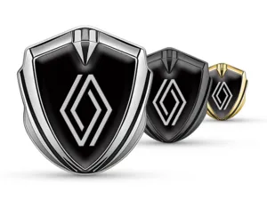 Renault Metallico Emblema Badge Disegno High-End Look Drift